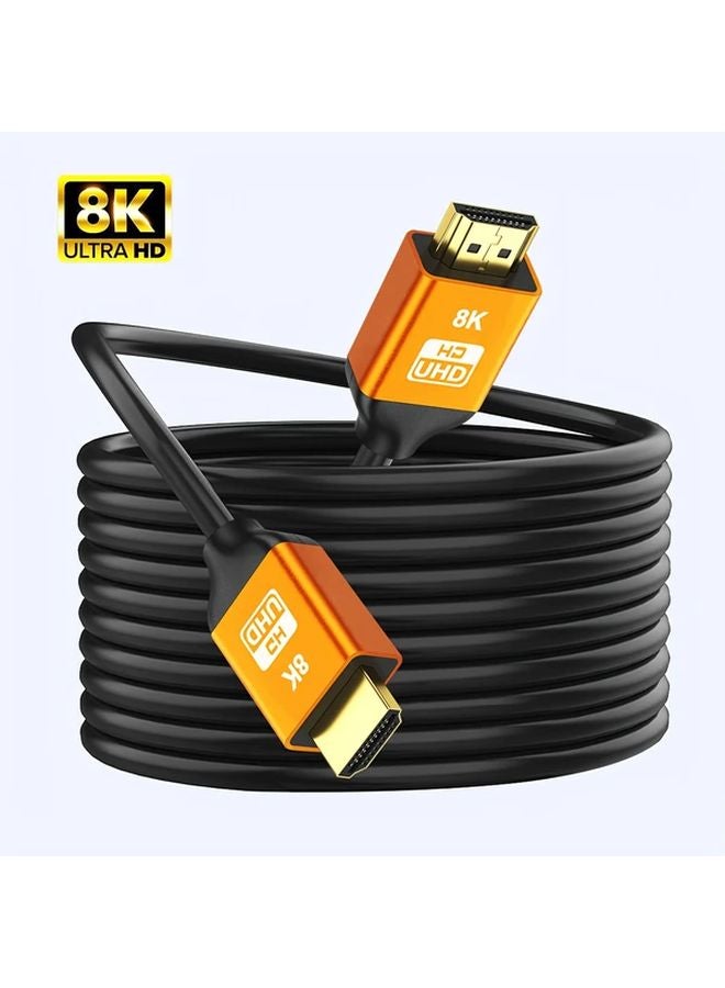 I ZCLIVE 20ft 8K 60Hz 48Gbps HDMI 2 1 Cable eARC HDCP 2 3 For PS5 SoundBar UHD TV Black - Image 3